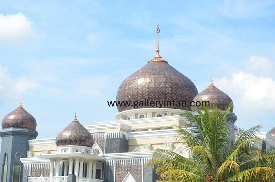 Pusat Kubah Masjid Tembaga & Kuningan Bergaransi | Gratis Survey & Pemasangan ke Seluruh Indonesia